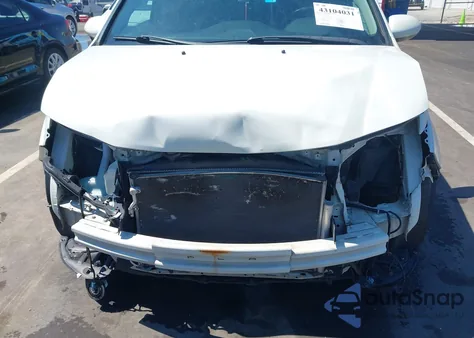 2015 Honda Odyssey Ex-L из США, поврежденный, VIN 5FNRL5H66FB017531